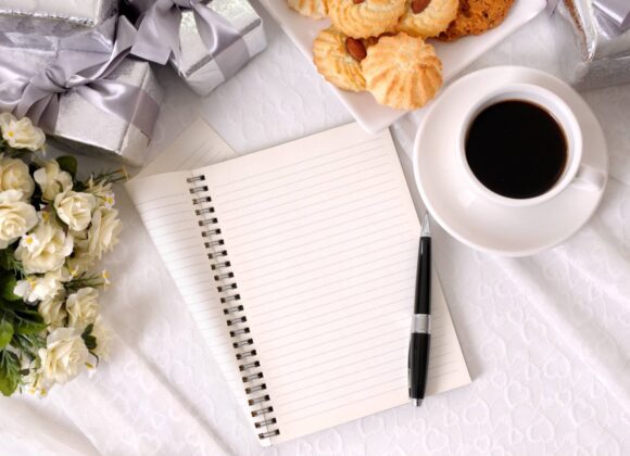 A peaceful morning journaling setup to inspire your daily writing practice.